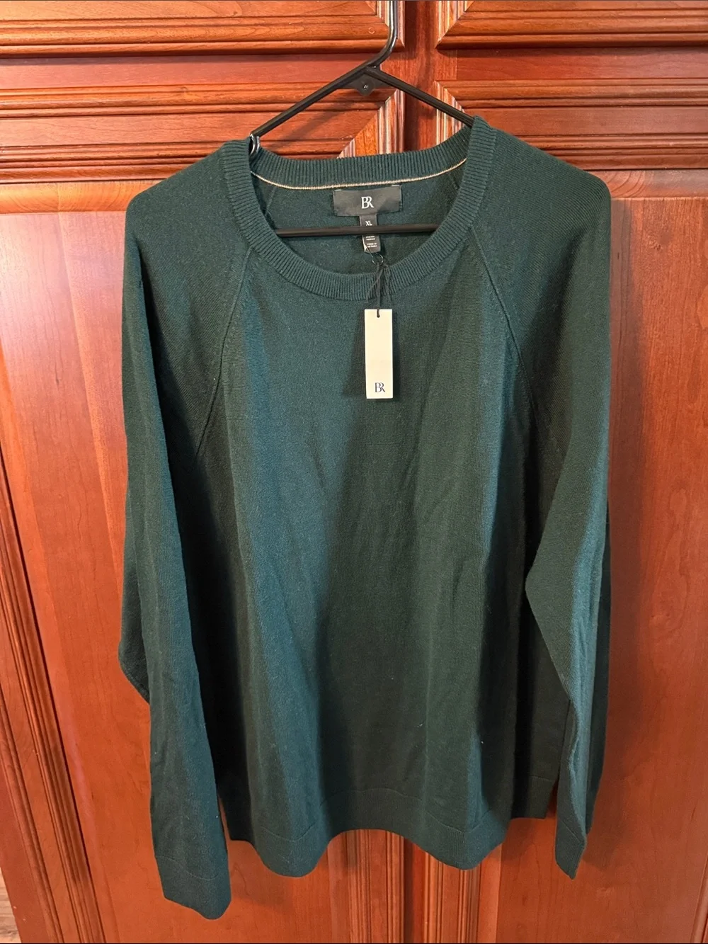 Banana Republic Forest Green Crewneck Sweater